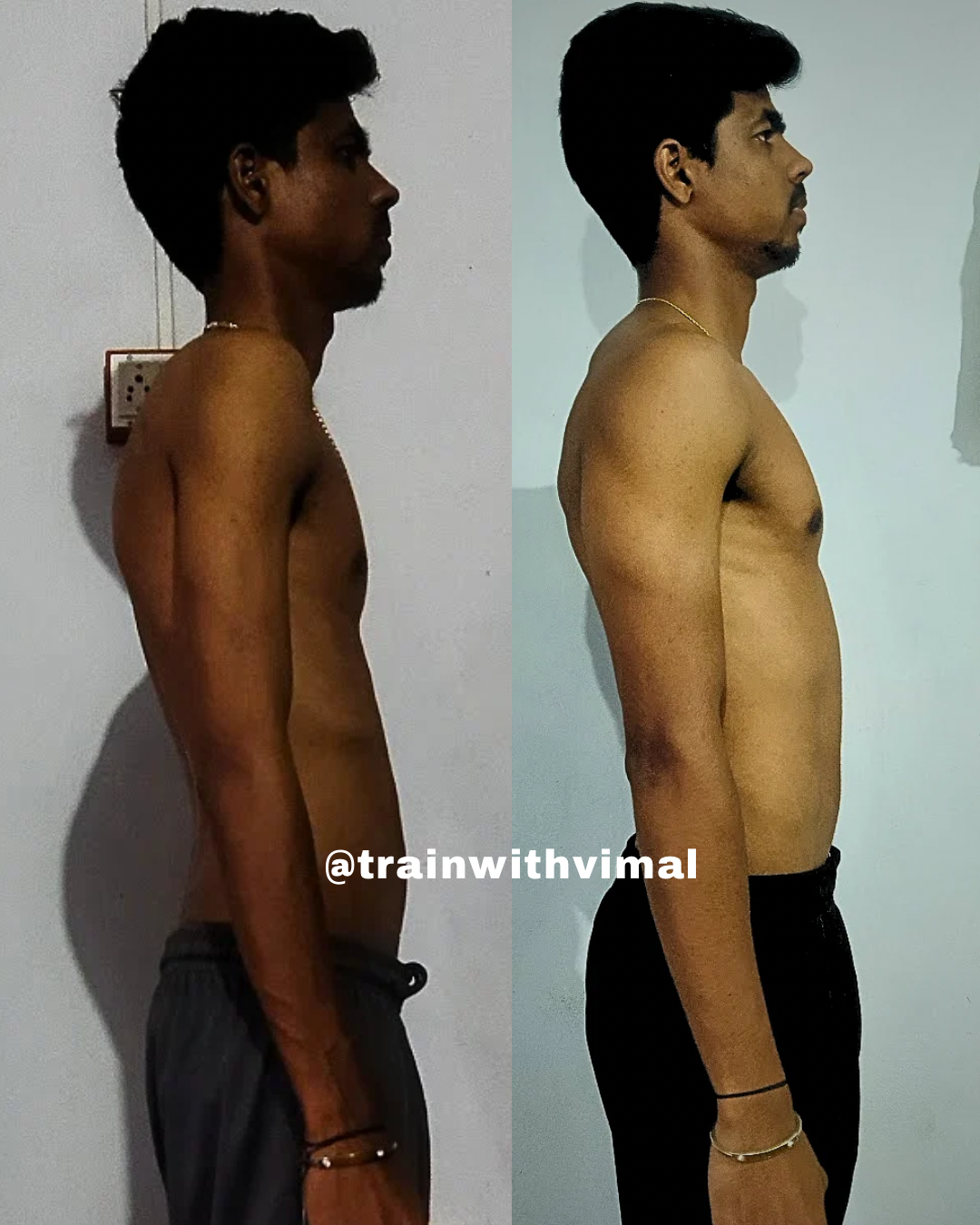 IT professional Gained 11+ kg naturally From 39.5 kg to 50.1 kg