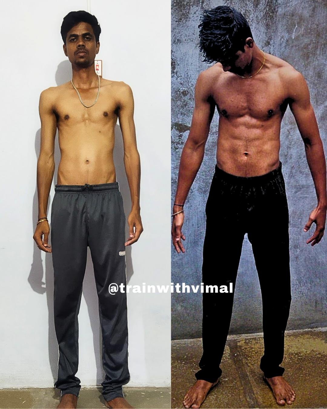 IT professional Gained 11+ kg naturally From 39.5 kg to 50.1 kg